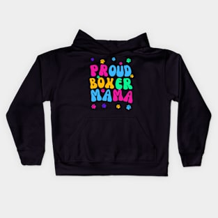 Proud Boxer Mama Kids Hoodie